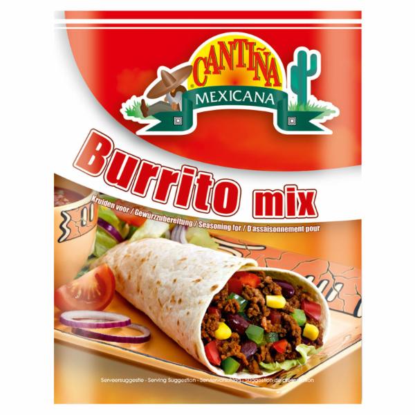 TEMPERO BURRITO MIX CANTIÑA MEXICANA PACOTE 35G DELIVERY ALABARCE