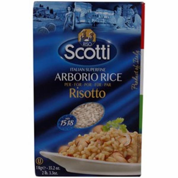ARROZ ARBÓRIO SCOTTI 1KG ITALIANO DELIVERY ALABARCE