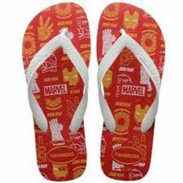 CHIN HAVAIANAS TOP MARVEL SERIES VERM 37/38 - Estrela Azul