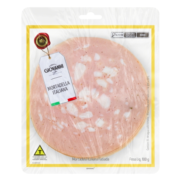 MORTADELA ITALIANA GIOVANNI CERATTI 100G Estrela Azul