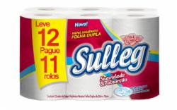 PAPEL HIGIENICO SULLEG FOLHA DUPLA LV 12 PG 11 30MTS