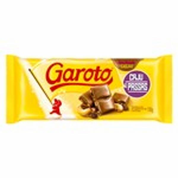 CHOCOLATE BARRA GAROTO CAJU PASSAS 100G Porto Seguro