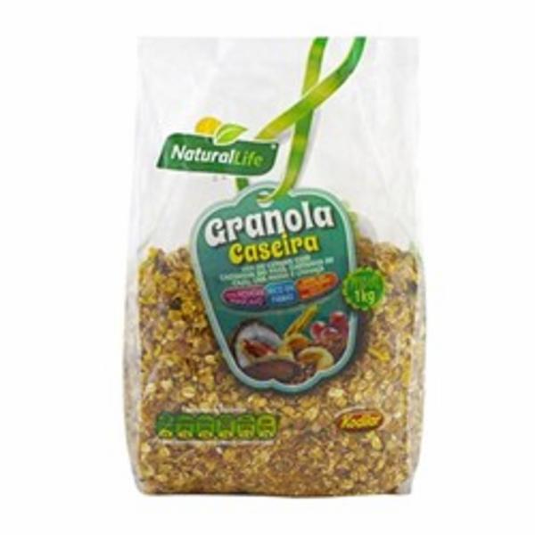 GRANOLA NATURAL LIFE CASEIRA 1KG Porto Seguro
