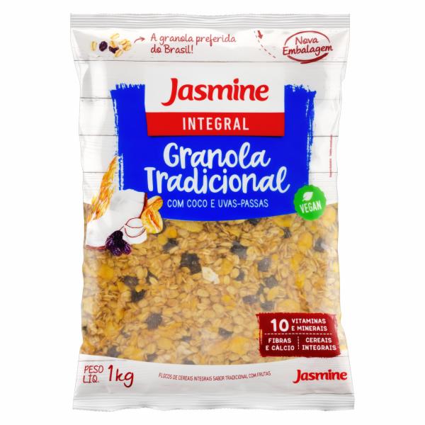 GRANOLA INTEGRAL JASMINE 1KG TRADICIONAL Porto Seguro