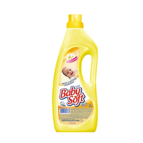 Amac Roupa Baby Soft 2L Toque De Alegria Amarelo Amac Roupa Toque De Alegria Amarelo (7896075995739)
