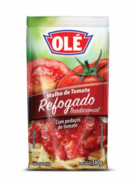Molho Tomate Olé Refogado 340G Sachê Molho Tomate Refogado Sachê (7891032015727)