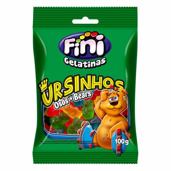 Balas De Gelatina Fini Ursinho 100g Semar Drive