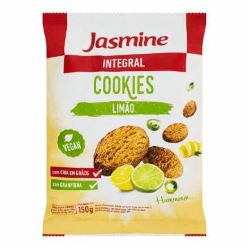 BISCOITO JASMINE COOKIES INTEGRAL 150G LIMAO