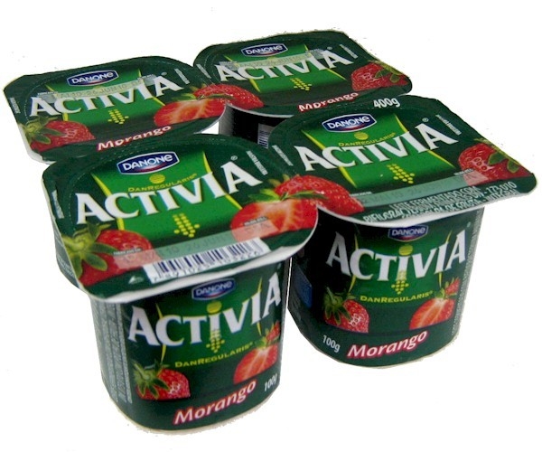 Iogurte Danone Activia 400G Morango Iogurte Danone Activ Ia 400G Morango (7891025103226)