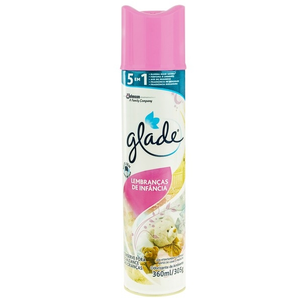 Odorizador Amb Glade Lembrança Infancia 360Ml (7894650001561)