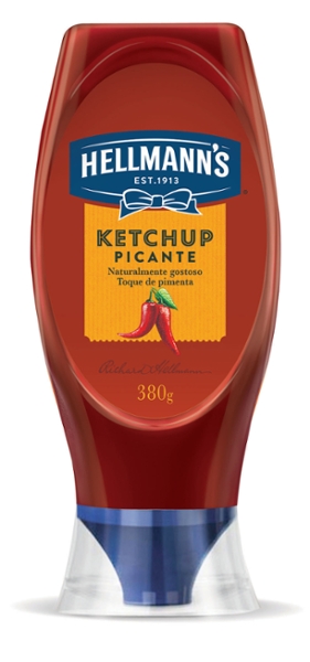 Ketchup Hellmanns 380gr Picante (7891150027831)