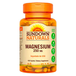 Imagen de Suplemento Sundown Magnesio 250mg (100 cápsulas)