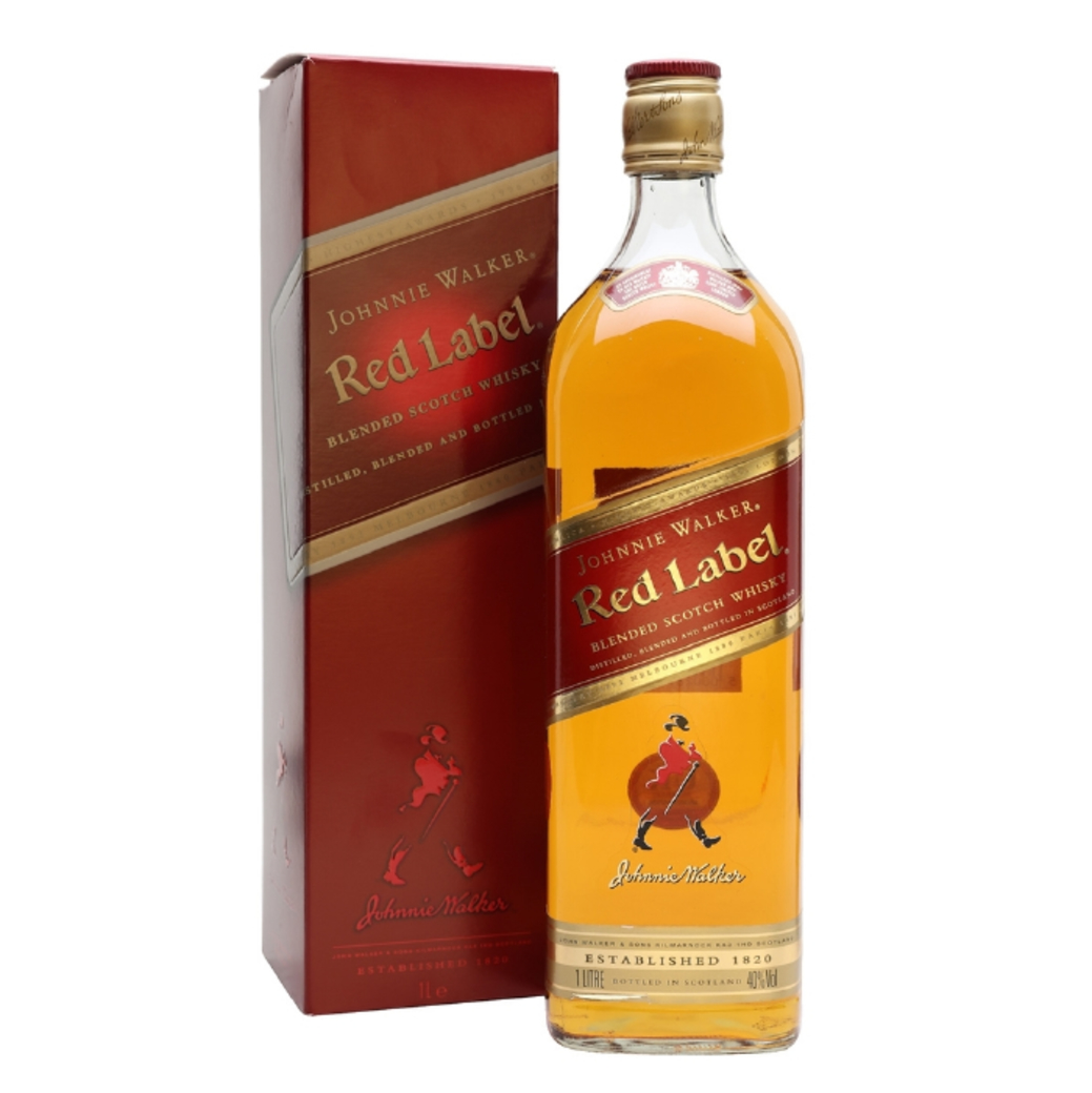 Whisky Johnnie Walker Red Label 1 Litro 40º alc.
