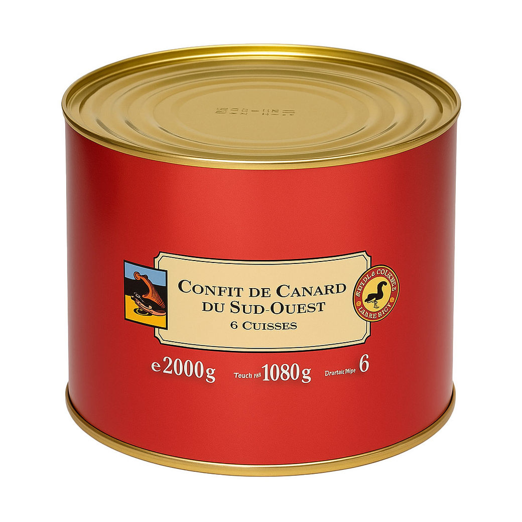 Confit de Canard (Pato Francés) Godard 6 muslos