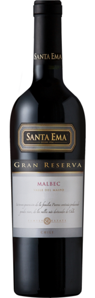 Vino Santa Ema Gran Reserva Malbec 750cc