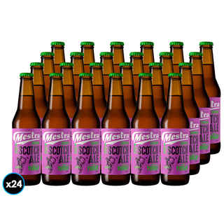 Imagen de 24x Cerveza Mestra Scotch Ale Botella 330cc