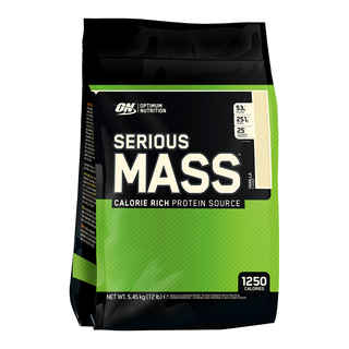 Imagen de Gainer Optimum Nutrition Serious Mass Vainilla 12 Lb  
