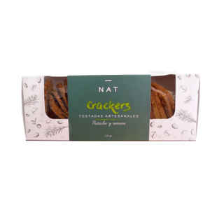 Imagen de Galletas Natcrackers Pistacho Romero 160 grs.