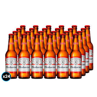Imagen de 24x Cervezas Budweiser en Botella 330cc