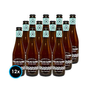 Imagen de 12x Cervezas Viejo Lobo 375cc