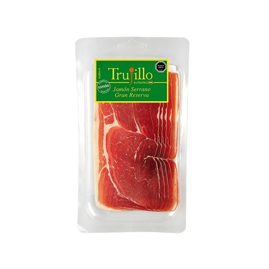 Jamón Serrano Trujillo Etiqueta Verde 80gr