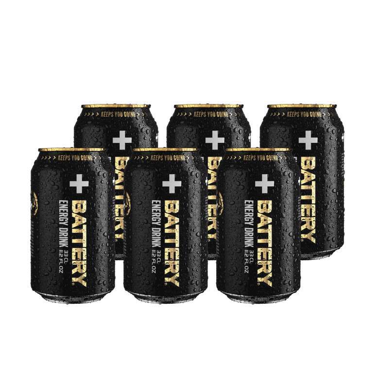 6x Bebida Energetica Battery 330cc