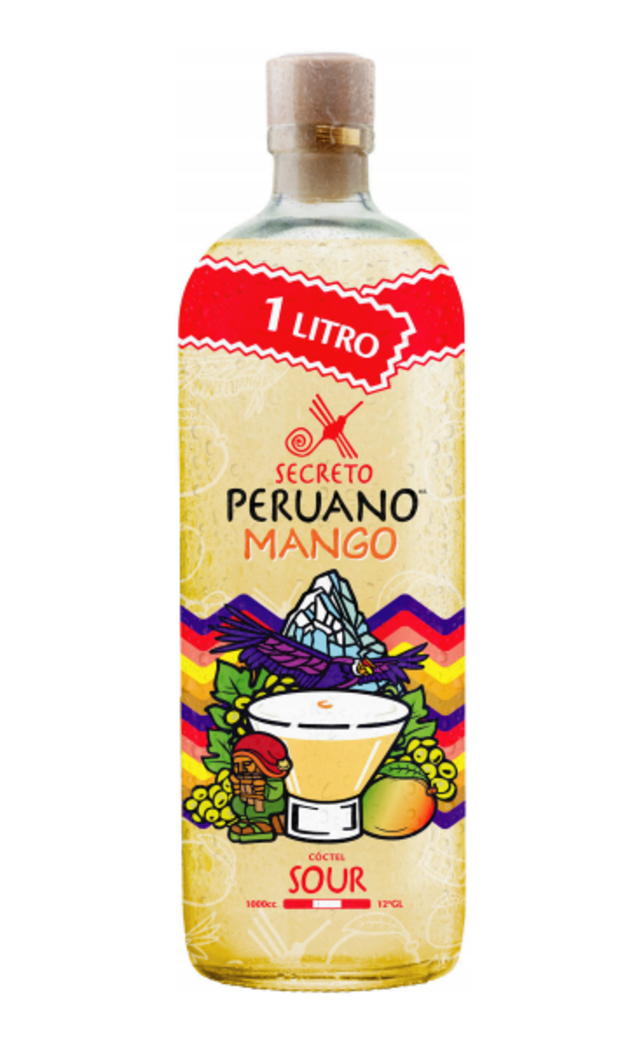 Pisco Sour Secreto Peruano Mango 1 Litro