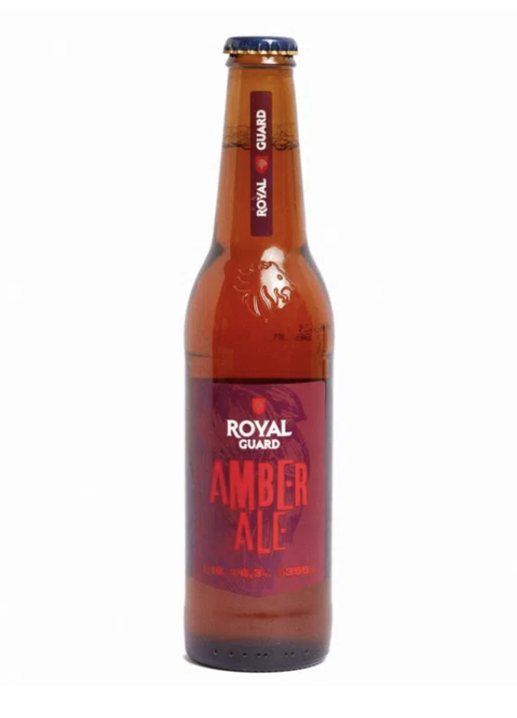 Cerveza Royal Guard Amber Ale en Botella Booz.cl