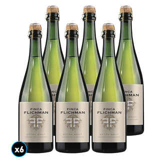 Imagen de CAJA FINCA FLICHMAN EXTRA BRUT: 6x Espumantes Finca Flichman Extra Brut 750cc