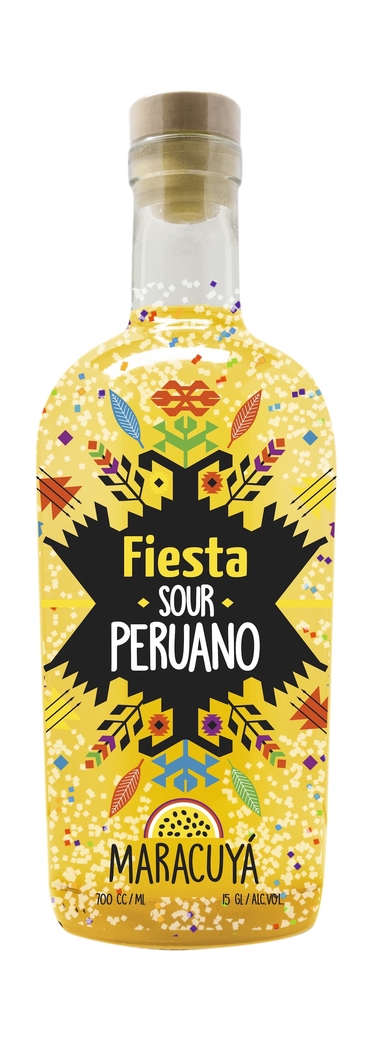 Fiesta Pisco Sour Peruano Maracuyá 700cc