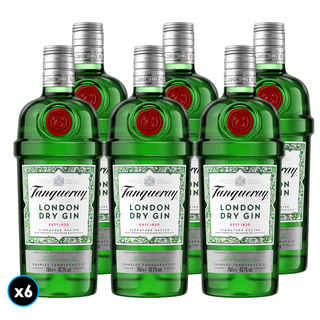 Imagen de CAJA GIN TANQUERAY: 6x Gin Tanqueray 700cc 43.1ºalc.