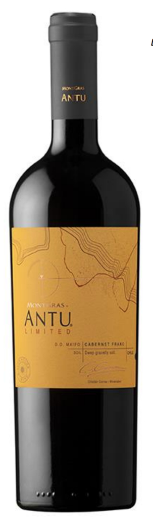 Vino Montgras Antu Limited Cabernet Franc 750cc