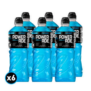 Imagen de 6x Bebida Isotónica Powerade Frozen Blast 850cc