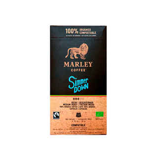 Imagen de Cápsulas Café Marley Coffee Descafeinado Simmer Down Nespresso® Compatible (10 Cápsulas)