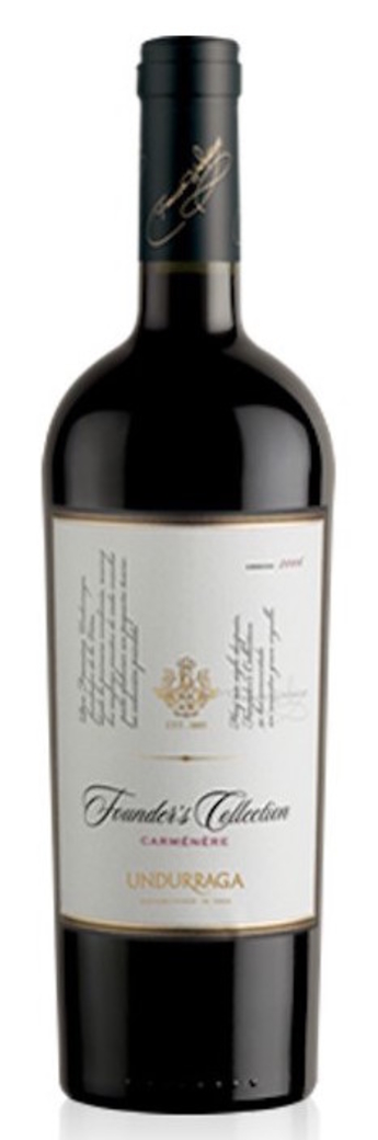 Vino Undurraga Founders Collection Carmenere 750cc