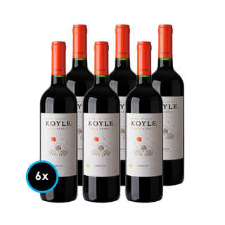 Imagen de CAJA KOYLE GR (Carmenere): 6x Vinos Koyle Gran Reserva Carmenere 750cc