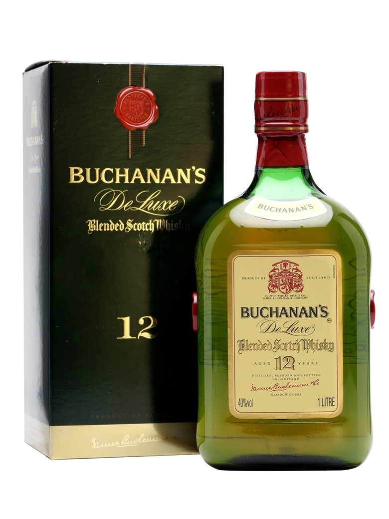 Whisky Buchanans 12 años 750cc 40º alc.