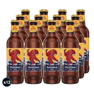 Imagen de 12x Cerveza Austral Patagonia Red Lager Botella 330cc 5,0°alc.