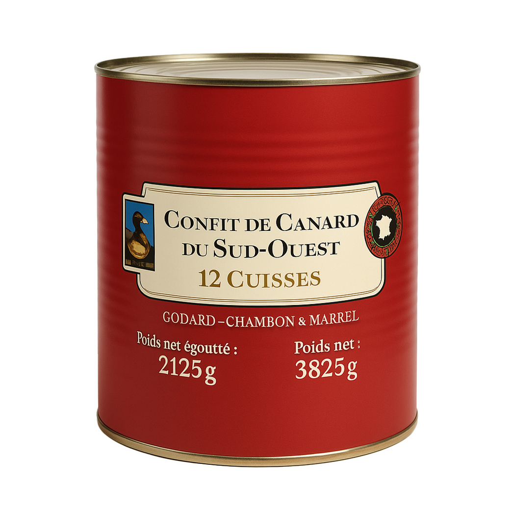 Confit de Canard (Pato Francés) Godard 12 muslos