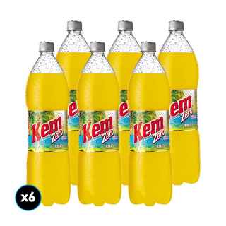 Imagen de 6x Bebida Kem Piña Zero 1,5 Litros