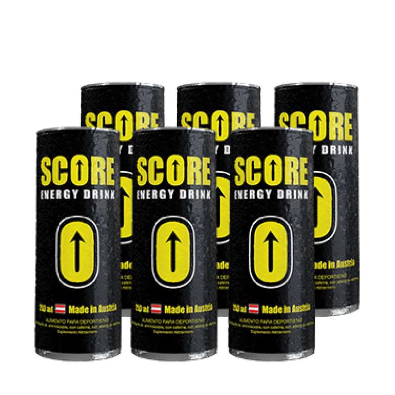 6x Score Energética Lata 250cc