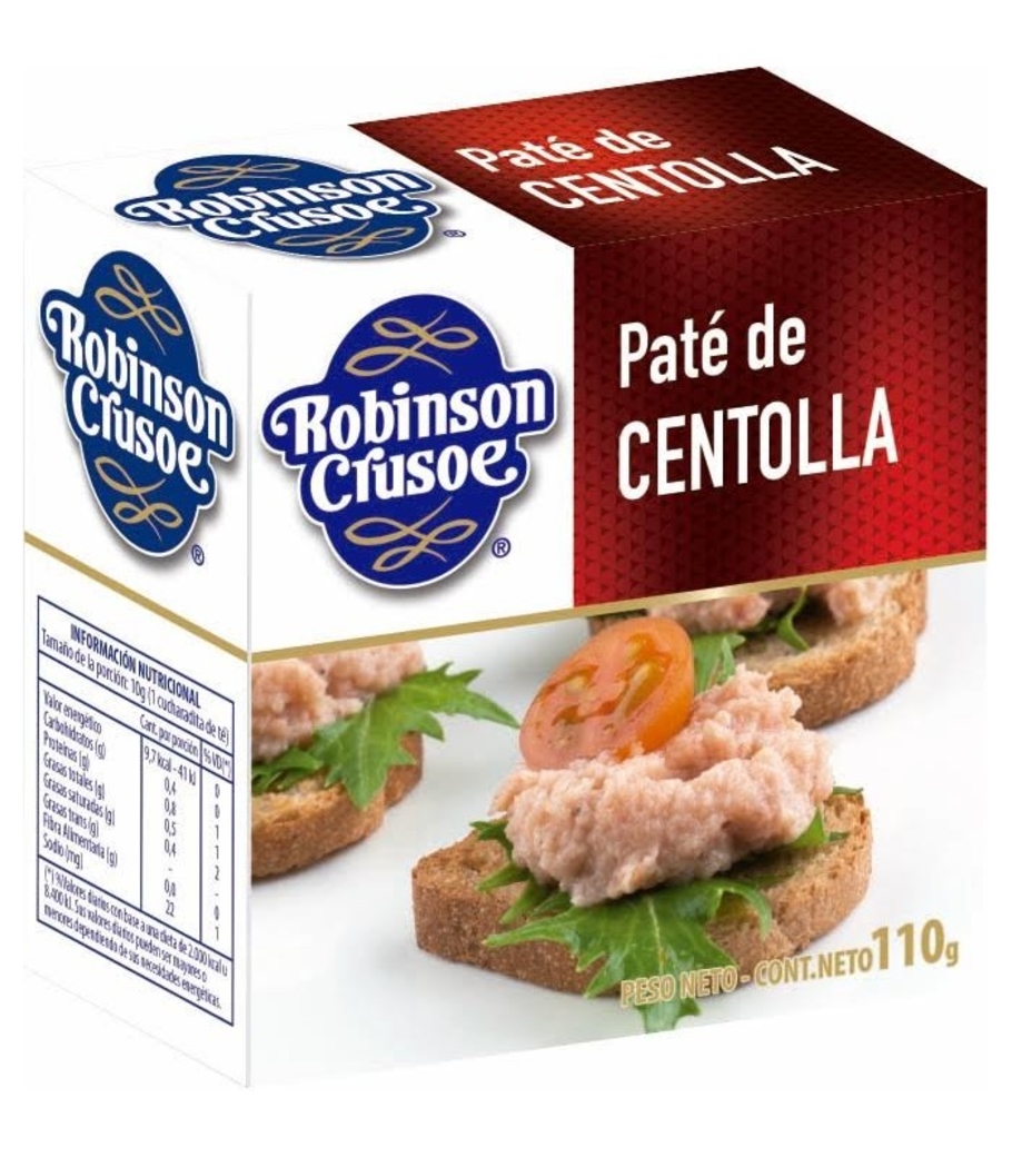 Paté de Centolla Robinson Crusoe 110 gramos