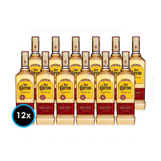 Imagen de CAJA TEQUILA JOSE CUERVO REPOSADO: 12x Tequila Jose Cuervo Especial Reposado 750cc