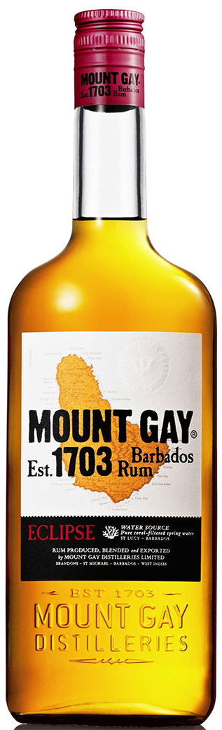 Ron Mount Gay Eclipse Black 750cc 50º alc.
