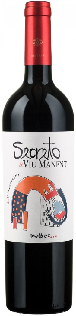 Vino Viu Manent Gran Reserva Secreto Malbec 750cc
