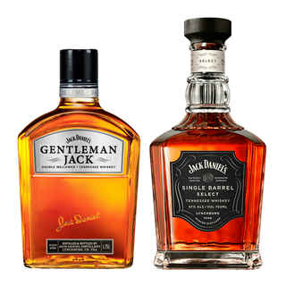 Imagen de Perfect Jack Daniels Duo: 1x Whiskey Gentleman Jack Daniels 750cc 40º alc. + 1x Whiskey Jack Daniels Single Barrel 750cc 45º alc.