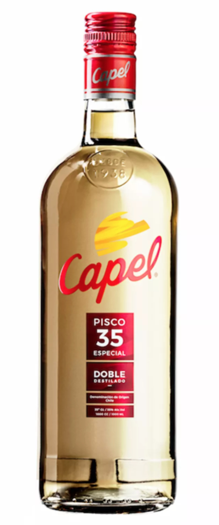 Pisco Capel Especial Doble Destilado 35° 1 Lt