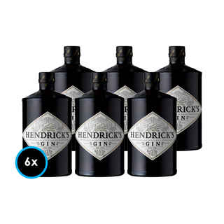 Imagen de CAJA GIN HENDRICKS: 6x Gin Hendricks 700cc 41,4º alc.