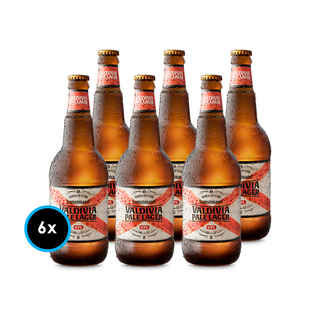 Imagen de 6x Cervezas Kunstmann Valdivia Pale Lager Botella 330cc