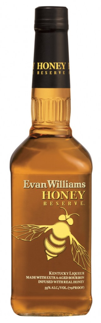 Whiskey Bourbon Evan Williams Honey 750cc